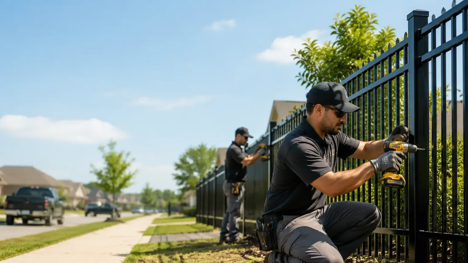 Metal Fence Installation in Belgrade, MO